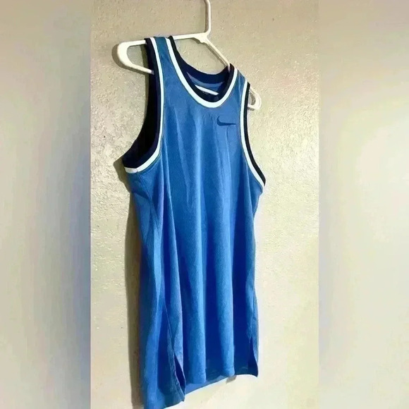 Nike Men Dri-fit Mesh Basketball Jersey, Blue
Size Small - Picture 3 of 8